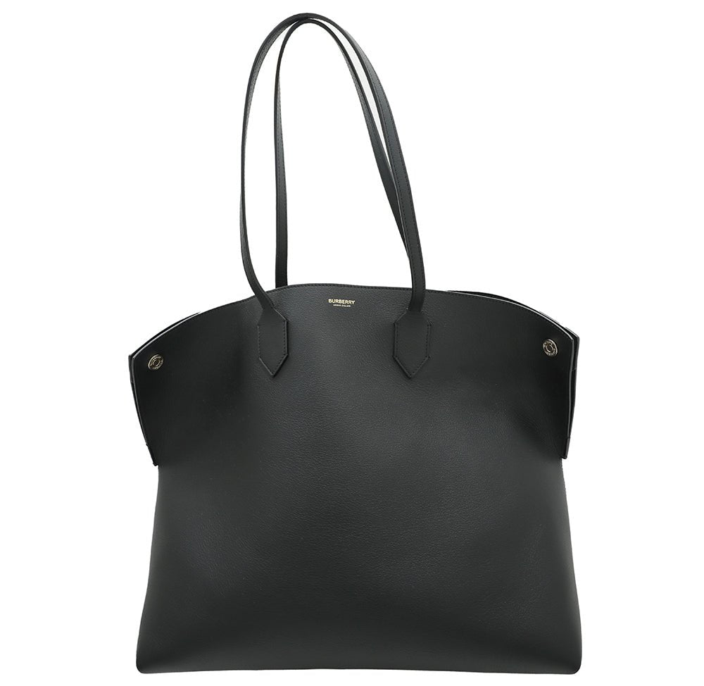 Burberry Black Society Tote Bag-Burberry-THE CLOSET