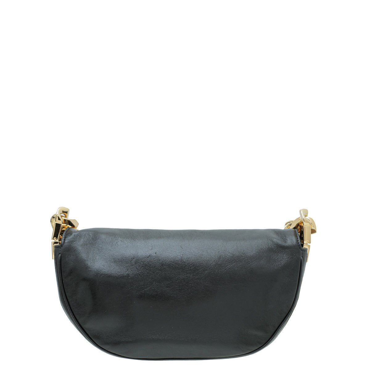 Burberry Black Soft Olympia Small Flap Chain Bag-Burberry-THE CLOSET