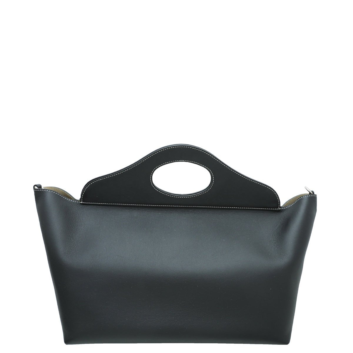 Burberry Black Soft Pocket Tote Medium Bag-Burberry-THE CLOSET