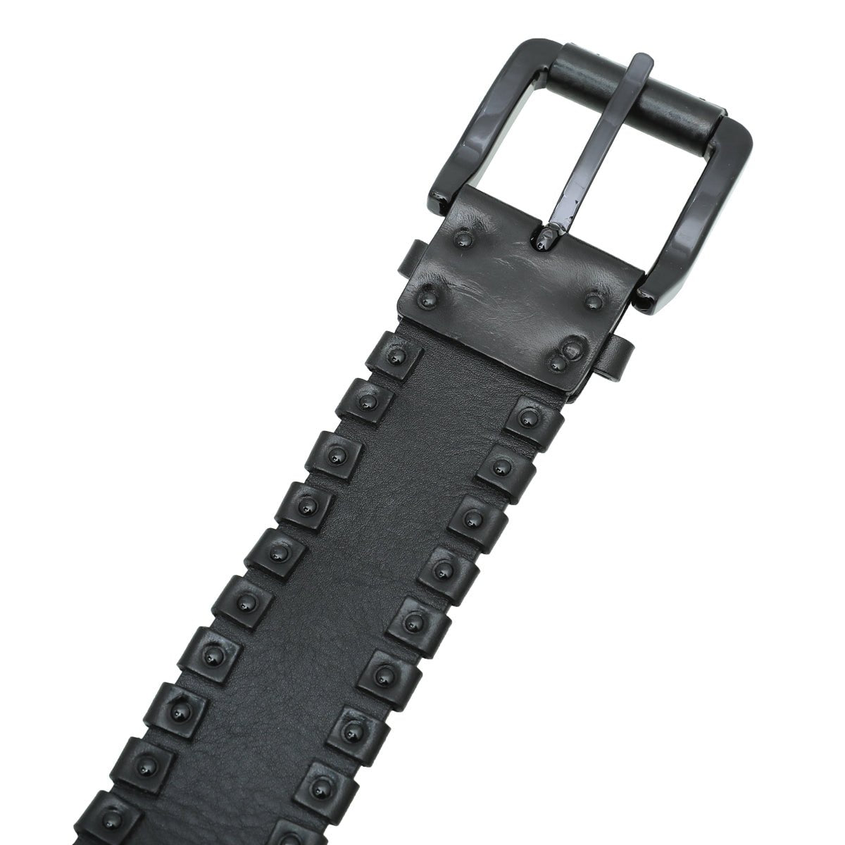 Burberry Black Studded Belt 36 – THE CLOSET