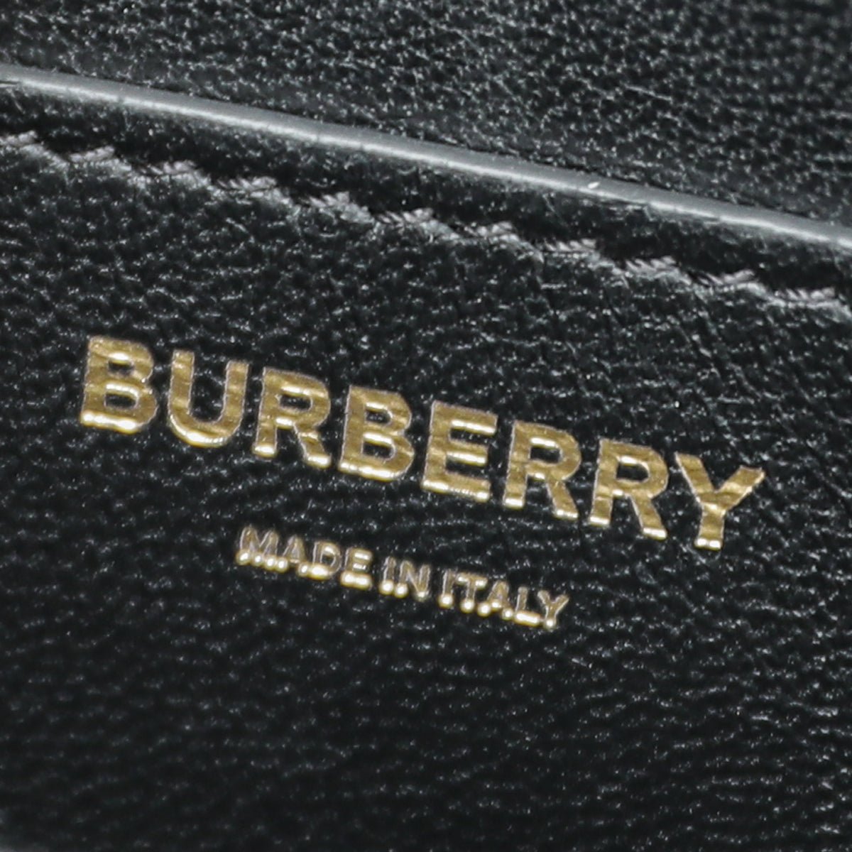 Burberry - Burberry Black TB Bum Bag Small | The Closet