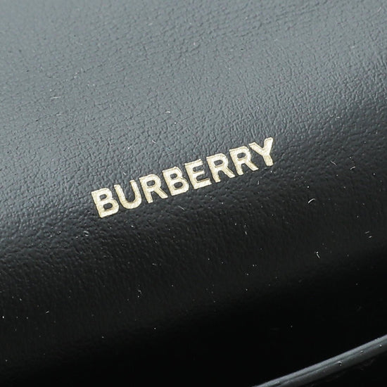 Burberry - Burberry Black TB Hannah Wallet on Chain | The Closet