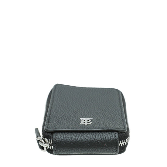 Burberry - Burberry Black TB Neck Wallet | The Closet