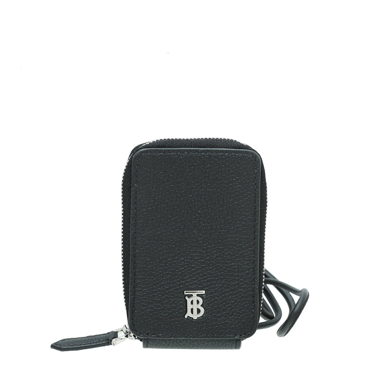 Burberry Black TB Neck Wallet-Burberry-THE CLOSET