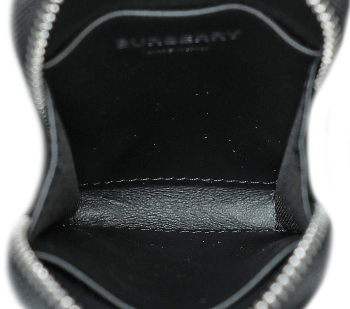 Burberry - Burberry Black TB Neck Wallet | The Closet