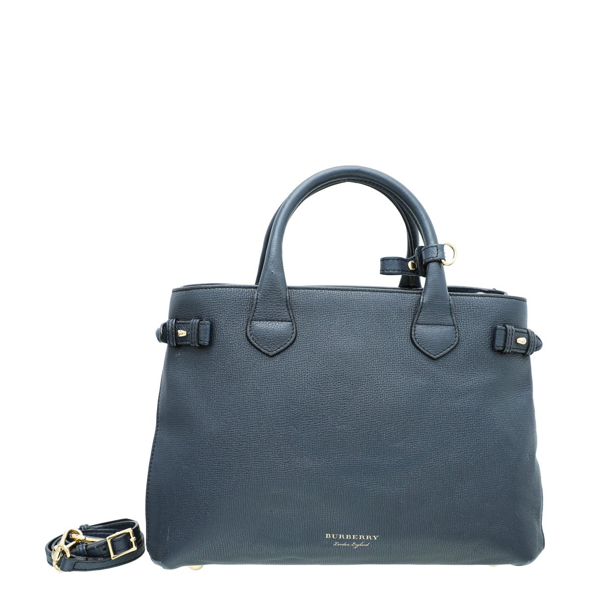 Burberry Blue Banner Tote Medium Bag-Burberry-THE CLOSET