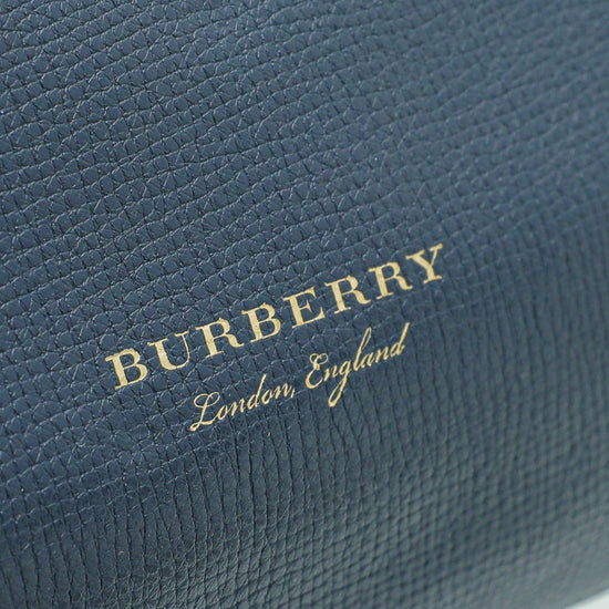 Auth BURBERRY BLUE LABEL Tote Bag Nova Check Denim Leather Brown Made in  Japan | eBay