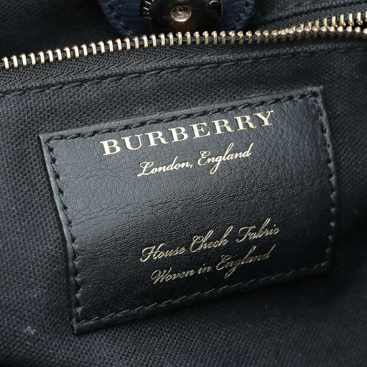 Burberry - Burberry Blue Banner Tote Medium Bag | The Closet