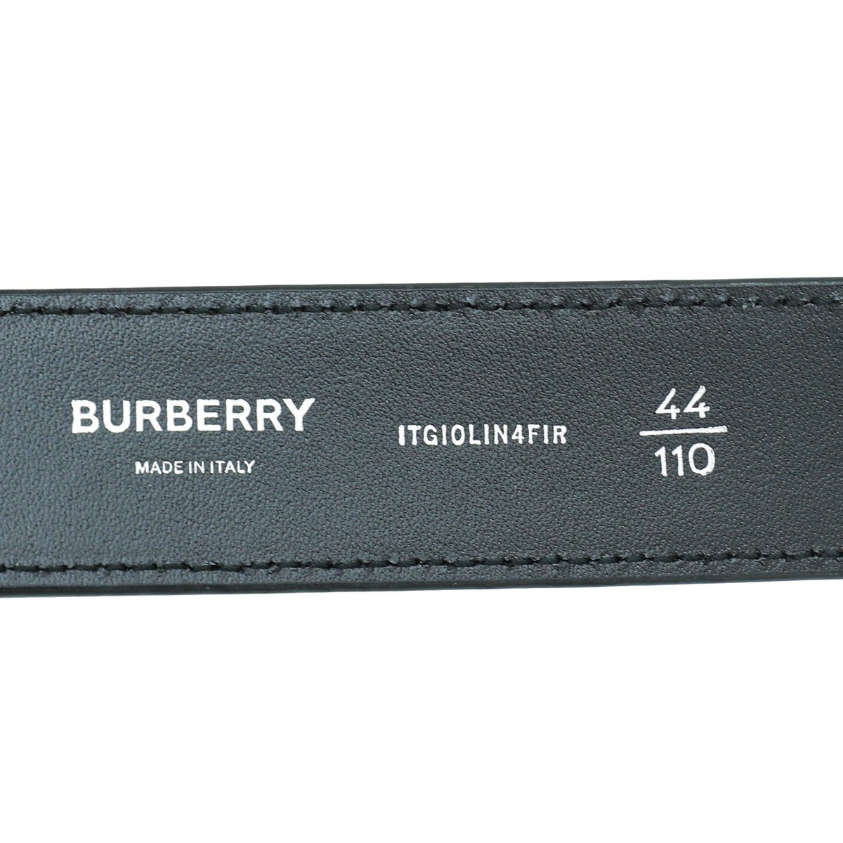 Load image into Gallery viewer, Burberry - Burberry Bridle Brown Monogram Covered Clip Belt 44 | The Closet

