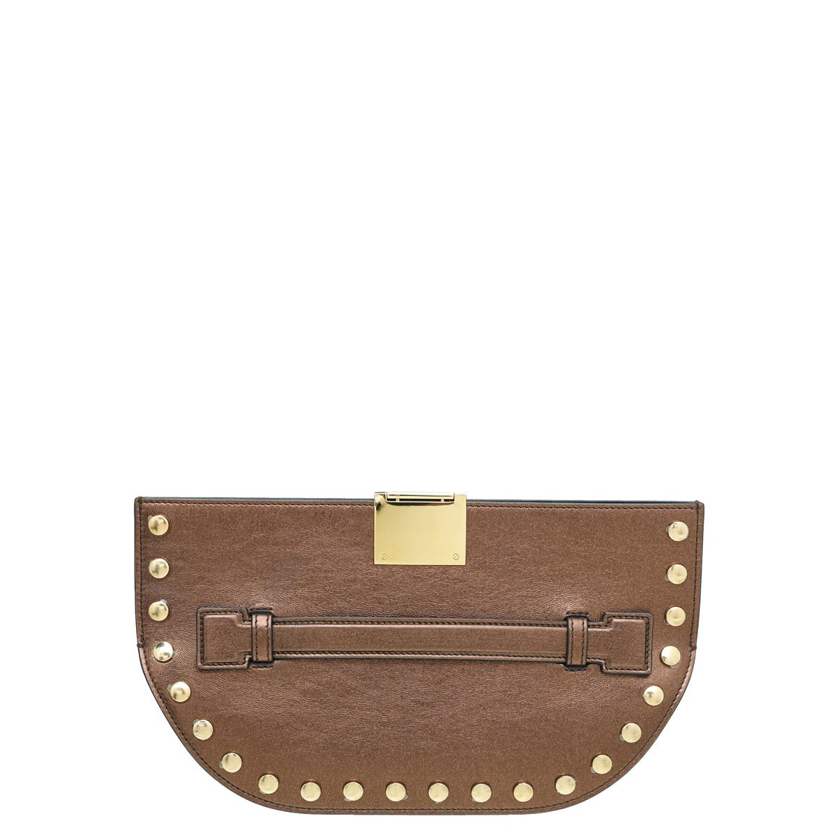 Burberry Bronze Olympia Studs Clutch-Burberry-THE CLOSET