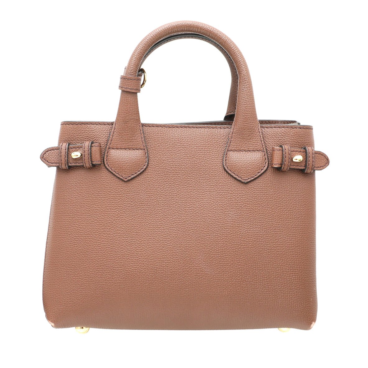 Burberry Brown Banner Tote Small Bag-Burberry-THE CLOSET