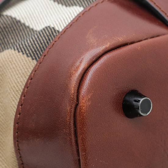 Burberry Leather Bridle Saddle Bag - Brown Shoulder Bags, Handbags -  BUR209408