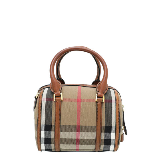 Burberry Small 'alchester' Bowling Bag in Brown