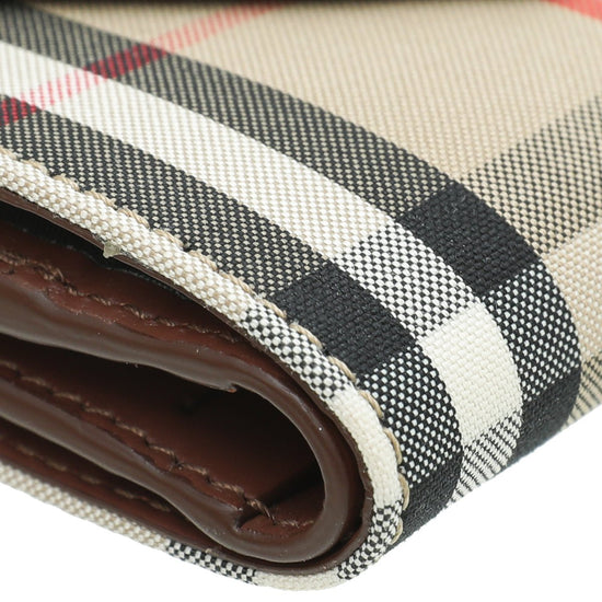 burberry wallet Brown Cloth ref.223907 - Joli Closet