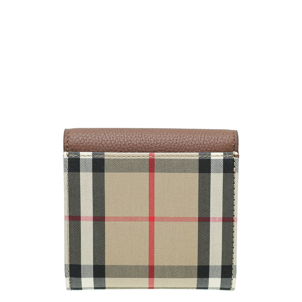 Leather TB Continental Wallet in Vine - Women | Burberry® Official