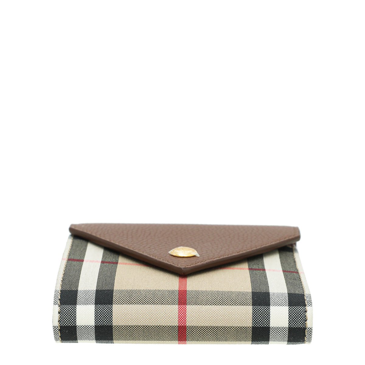 Burberry Brown Lila Vintage Check Small Wallet - Main Image