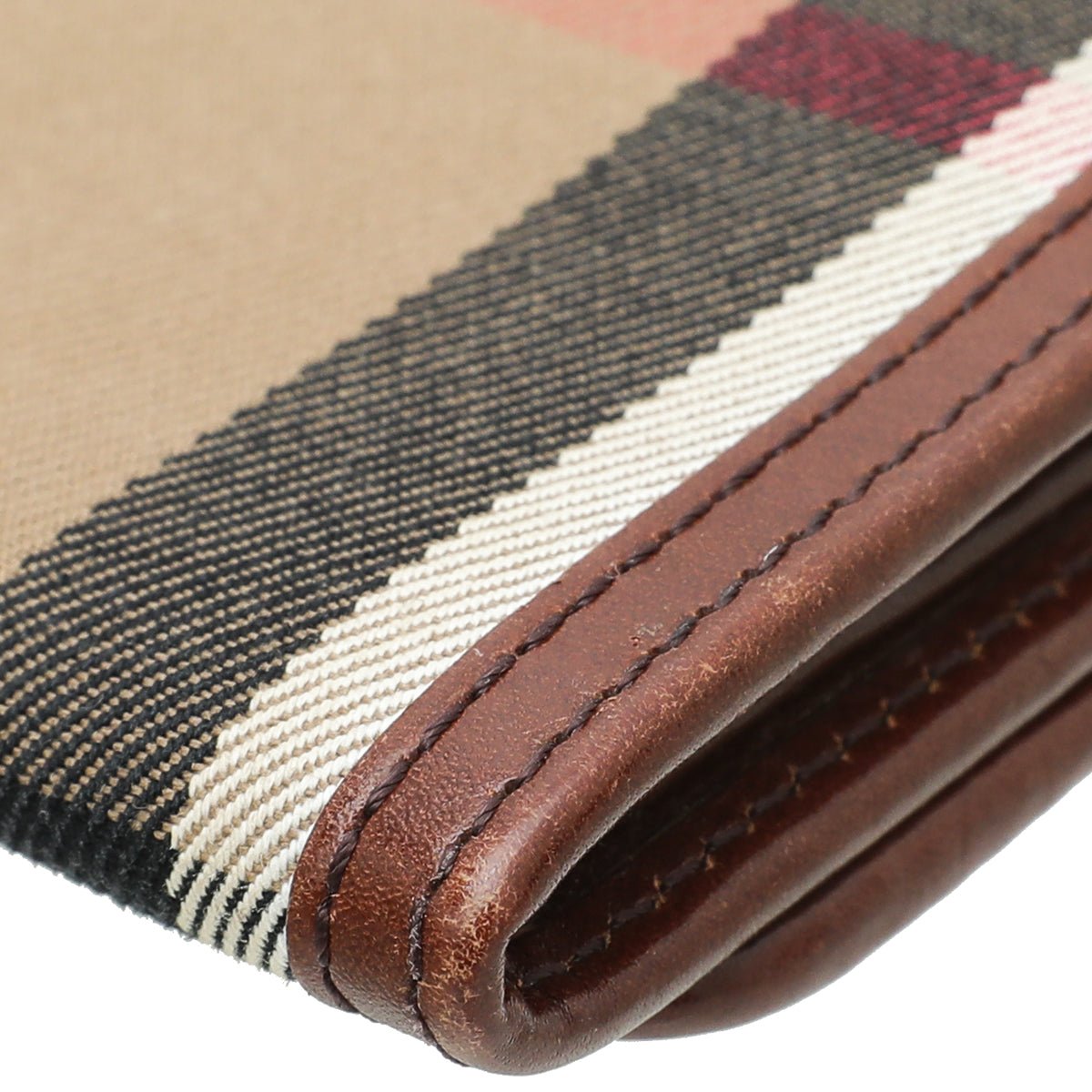 Burberry - Burberry Brown Nova Check Continental Wallet | The Closet