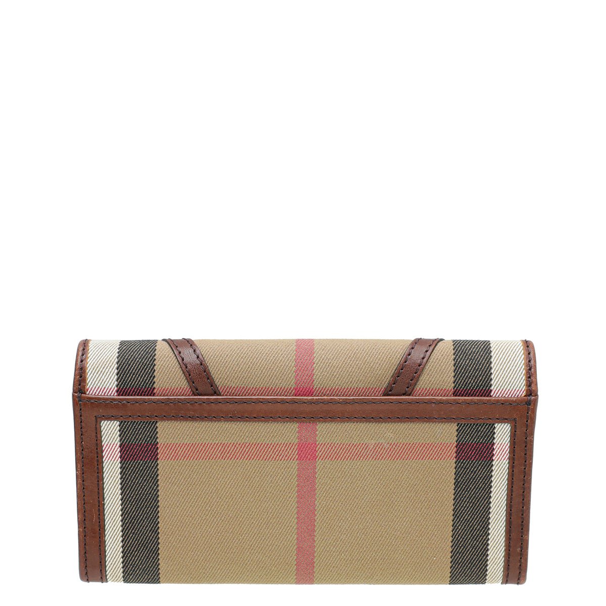 Burberry - Burberry Brown Nova Check Continental Wallet | The Closet