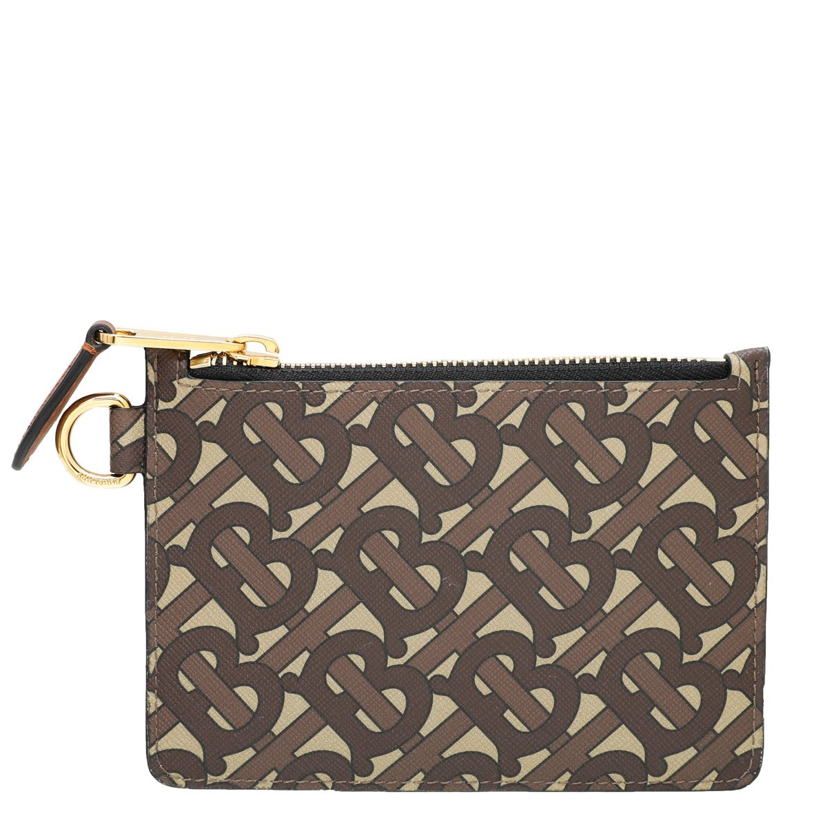 Burberry Brown TB Monogram Alec Coin Purse-Burberry-THE CLOSET