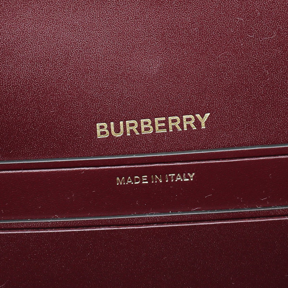 Burberry - Burberry Burgundy Olympia Small Bag | The Closet