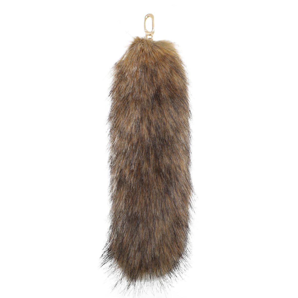 Burberry Camel Faux Fur Tail Charm-Burberry-THE CLOSET