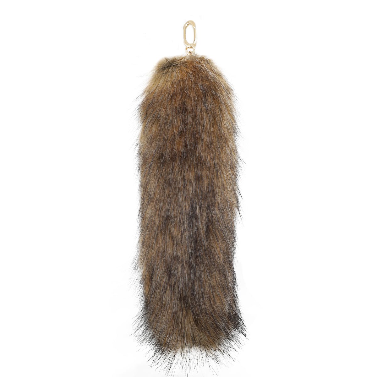 Burberry Camel Faux Fur Tail Charm-Burberry-THE CLOSET
