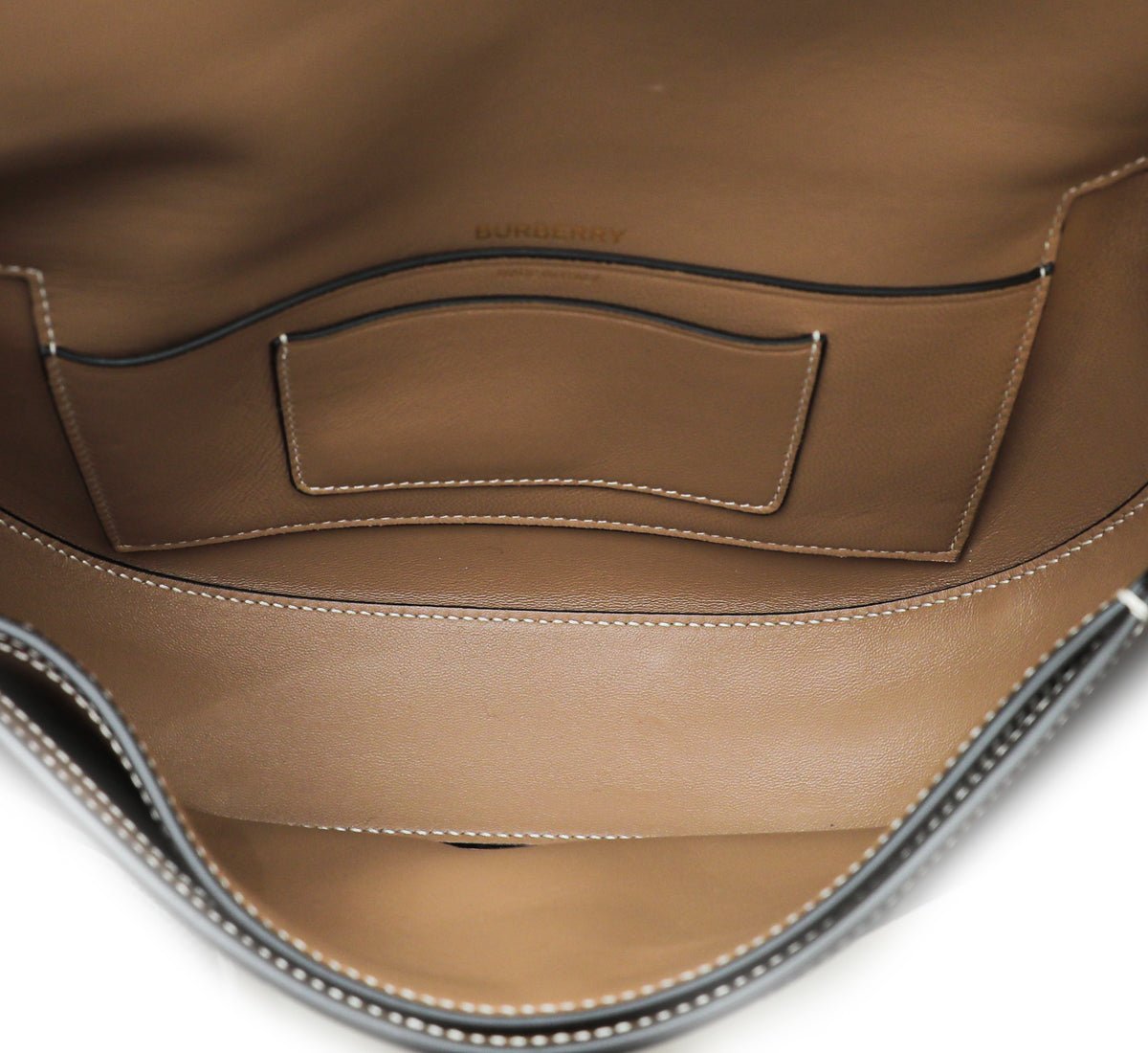 Burberry - Burberry Camel Olympia Check Small Shoulder Bag | The Closet