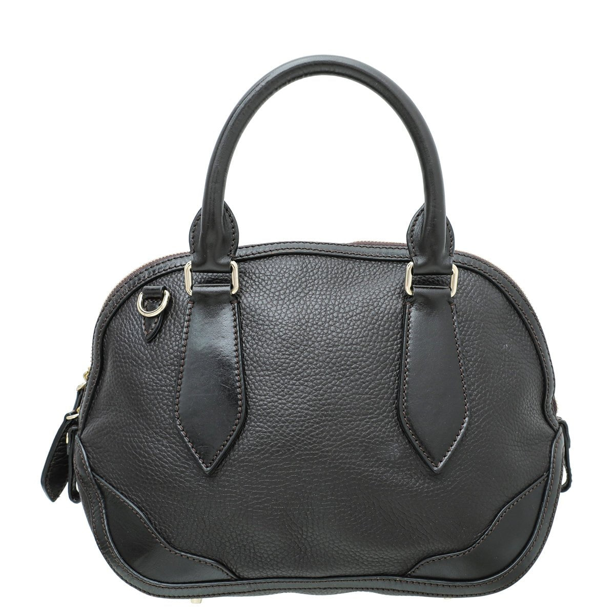 Burberry Chocolate Brown Orchard Satchel Bag-Burberry-THE CLOSET