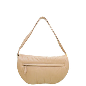 Burberry Cool Beige Olympia حقيبة كبيرة ناعمة