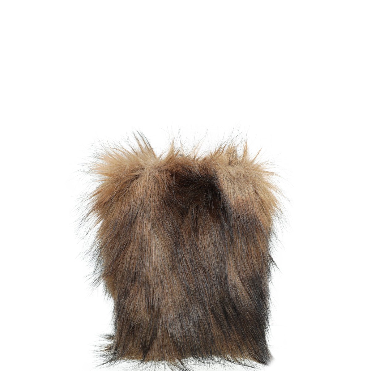 Burberry - Burberry Dark Brown Fur Lola Micro Tote Chain Bag | The Closet