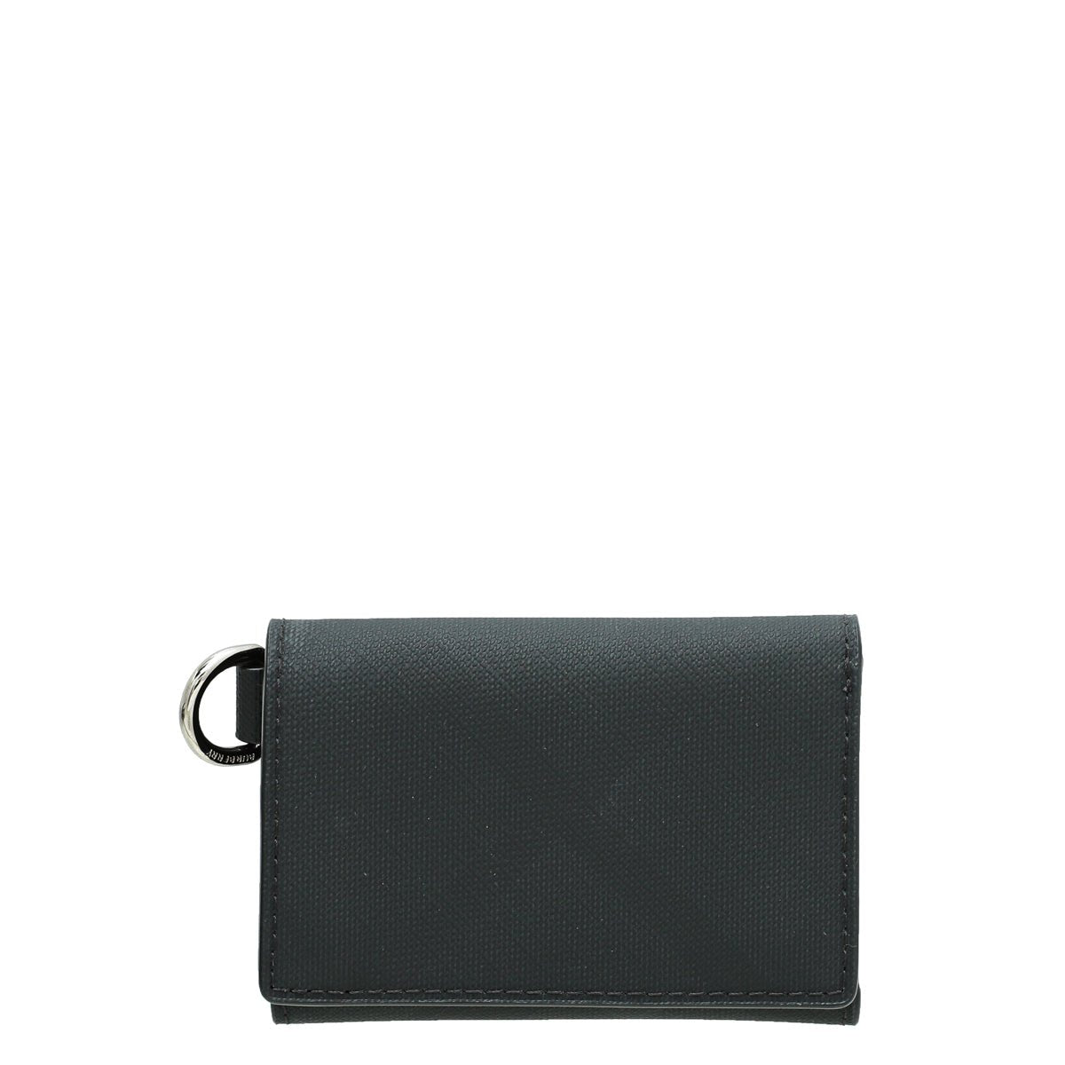 Burberry Dark Charcoal Check Finn Compact Wallet-Burberry-THE CLOSET