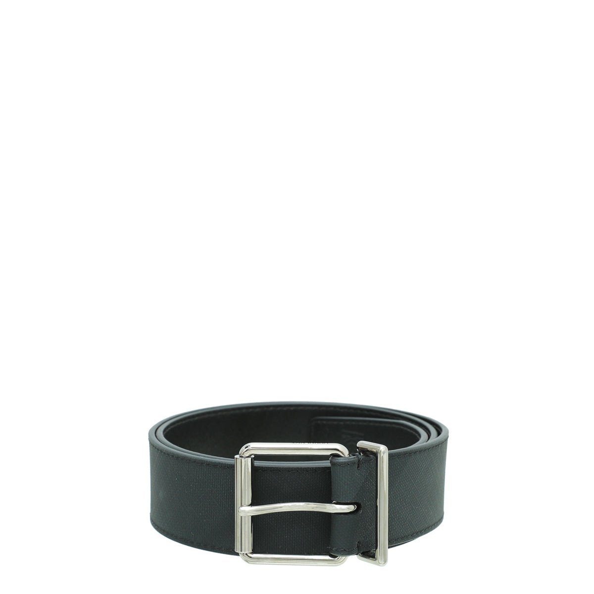 Burberry Dark Charcoal Check Reversible Clarke Belt 34-Burberry-THE CLOSET