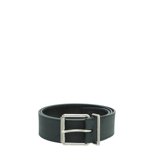 Burberry Dark Darcoal Check Clarke Belt 34