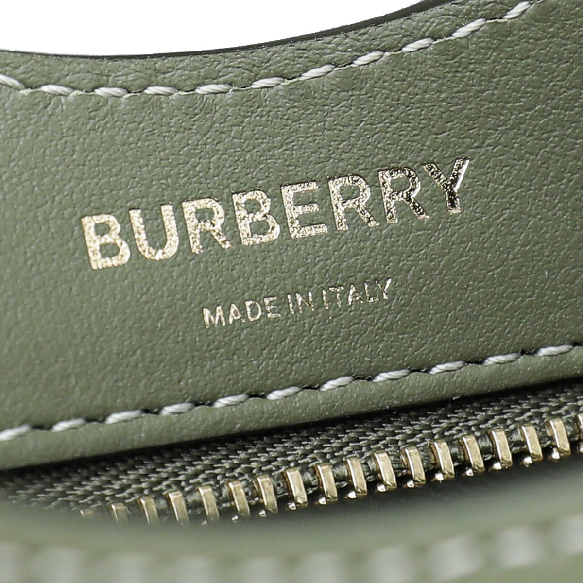 Burberry - Burberry Dark Fern Green Pocket Mini Bag | The Closet