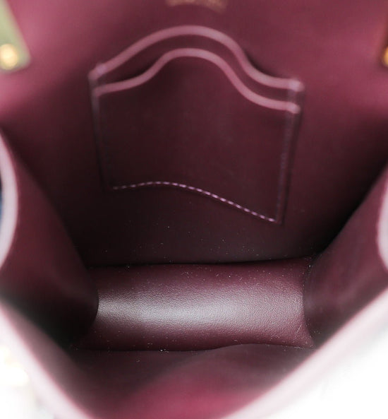 Burberry - Burberry Deep Maroon Robin Leather Bag | The Closet