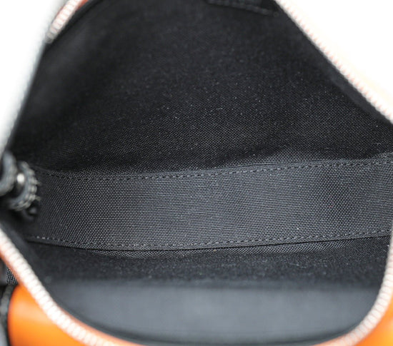 Burberry - Burberry Deep Orange Olympia Double Mini Bag | The Closet