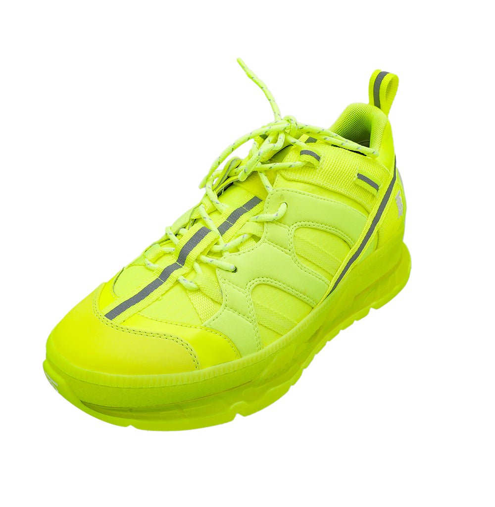 Burberry Fluorescent Yellow Union Sneakers 40-Burberry-THE CLOSET