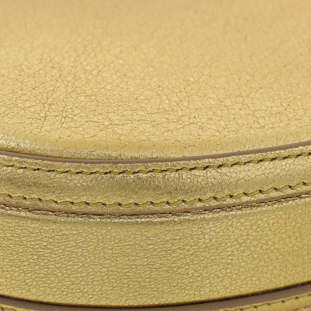 Burberry - Burberry Gold Olympia Mini Chain Zip Bag | The Closet