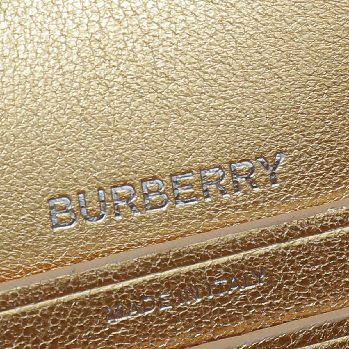 Burberry - Burberry Gold Olympia Small Flap Bag | The Closet