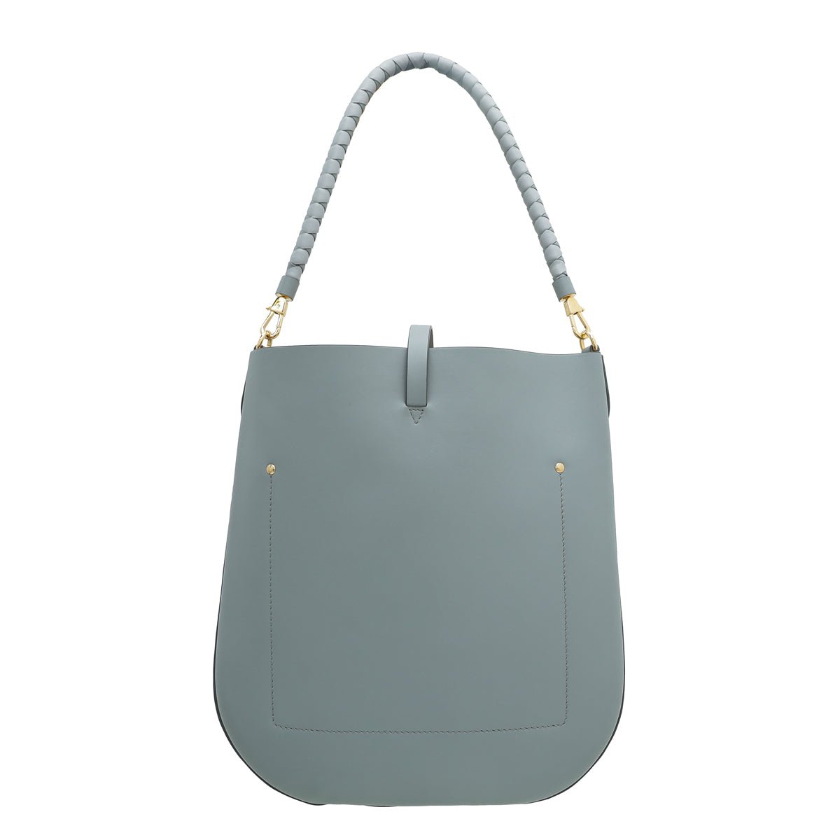 Burberry Grey TB Anne Hobo Medium Bag-Burberry-THE CLOSET
