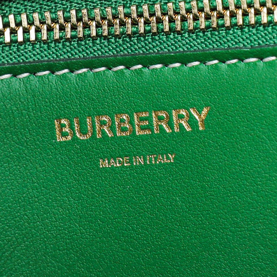 Burberry Ivy Green Leather Small TB Shoulder Bag Burberry