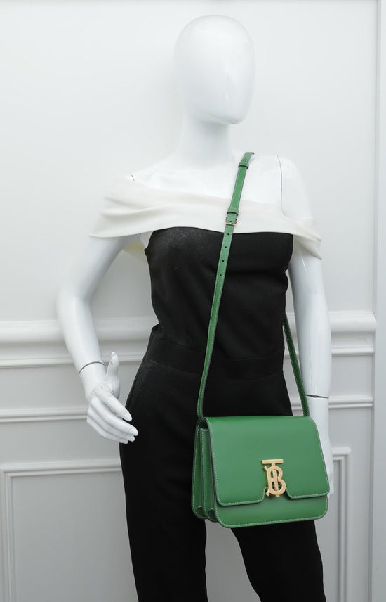 Burberry - Burberry Ivy Green TB Flap Small Bag | The Closet