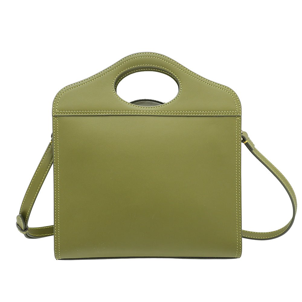 Burberry Juniper Green Pocket Mini Bag-Burberry-THE CLOSET
