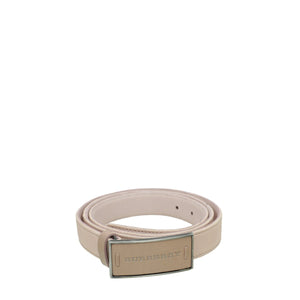 Burberry Light Pink Logo Buckle Belt 44