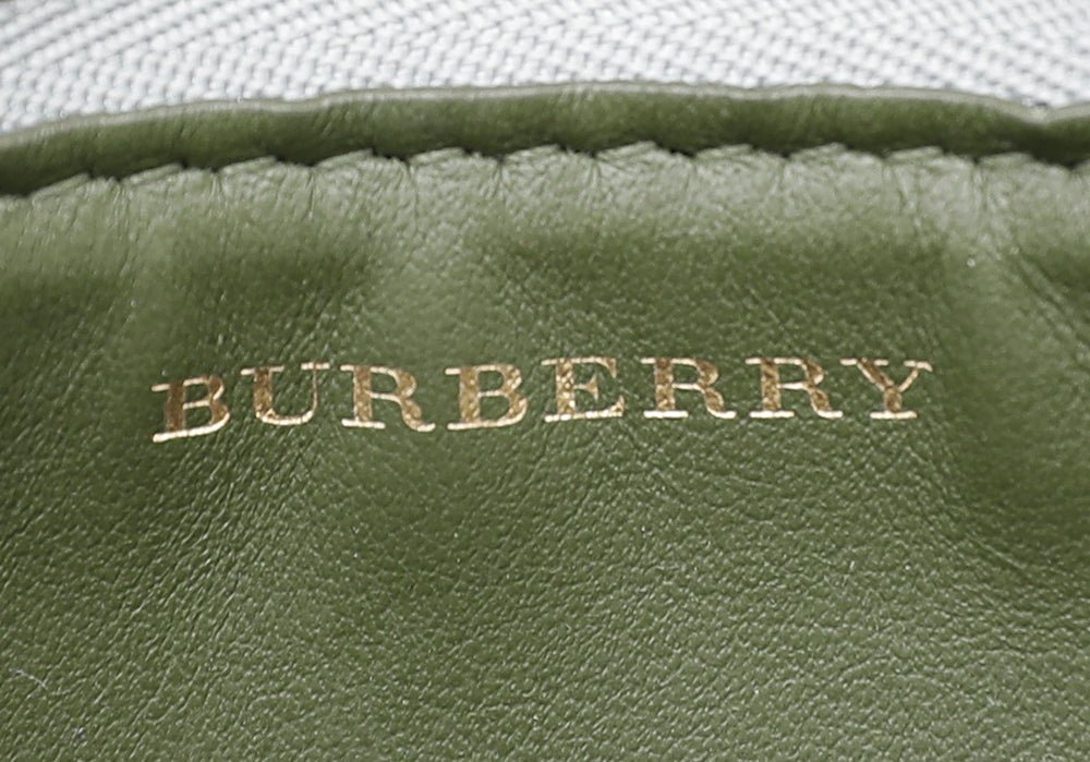 Burberry - Burberry Metallic Silver Penhurst D Ring Trio Crossbody Bag | The Closet