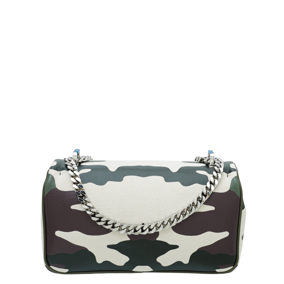 Burberry Military Green Camou Lola Chain Bag-Burberry-THE CLOSET