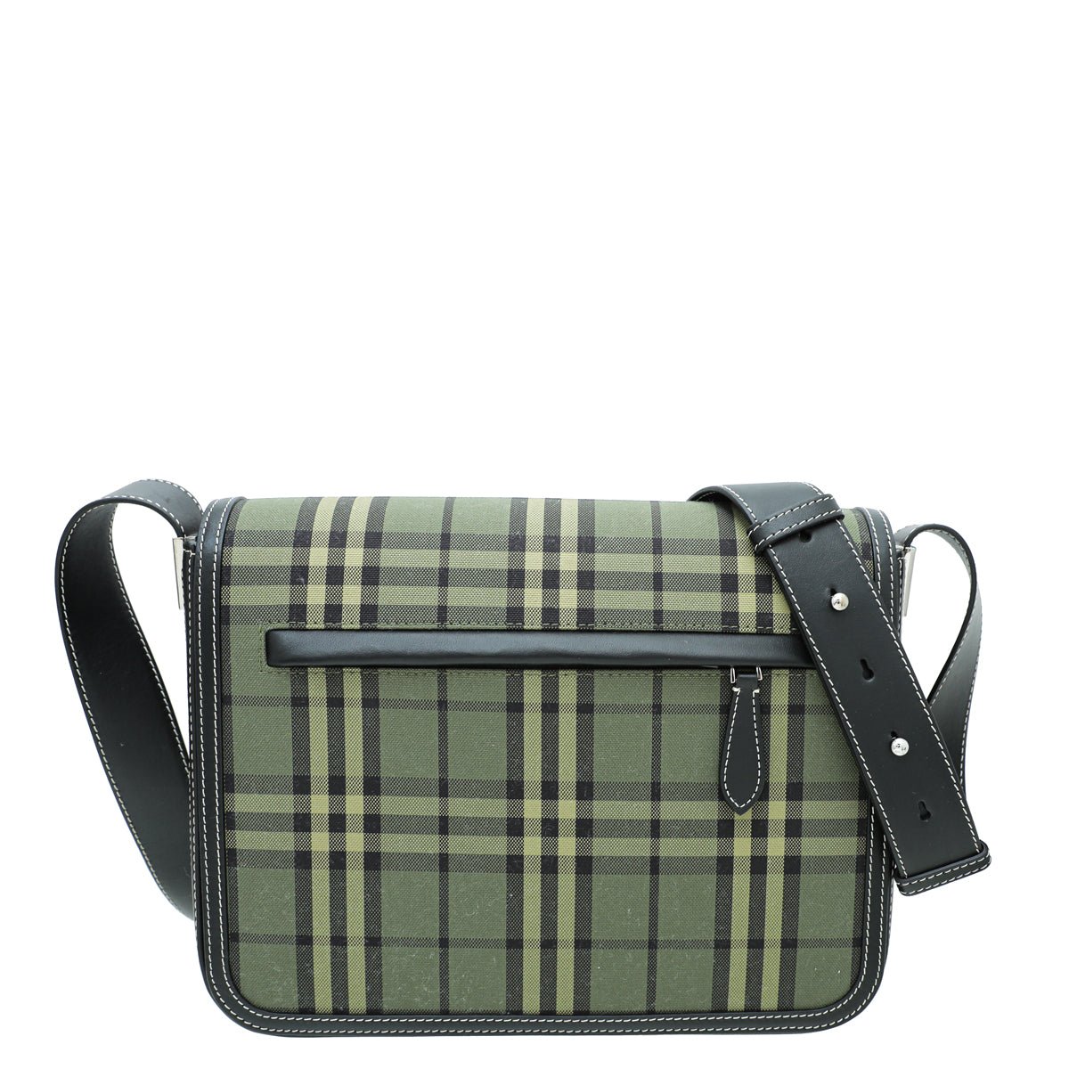 Burberry Military Green Olympia Messenger Small Bag-Burberry-THE CLOSET