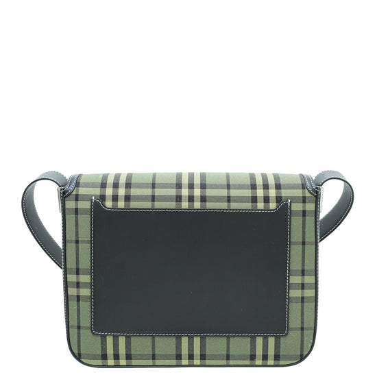 Burberry Small Olympia Shoulder Bag Olive Green