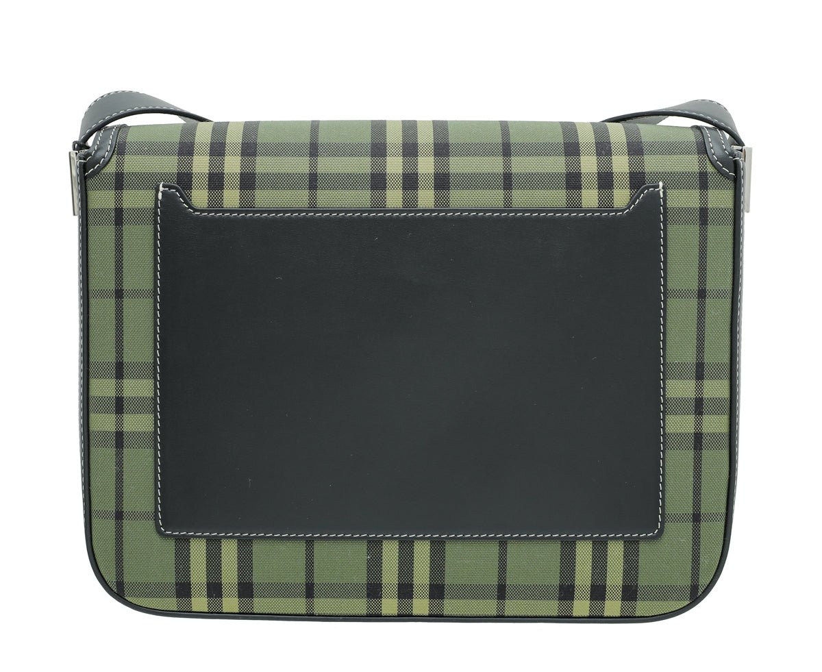 Burberry Military Green Olympia Small Messenger Bag-Burberry-THE CLOSET