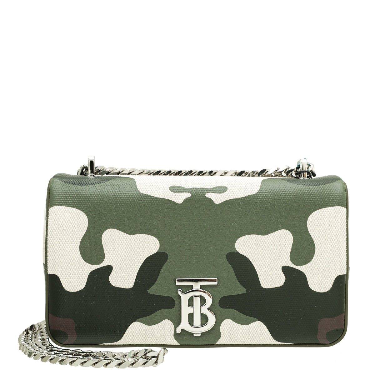 Burberry Multicolor Camouflage Print Lola Small Bag-Burberry-THE CLOSET